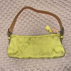 COPY - Yellowish green, Coach, shoulder bag